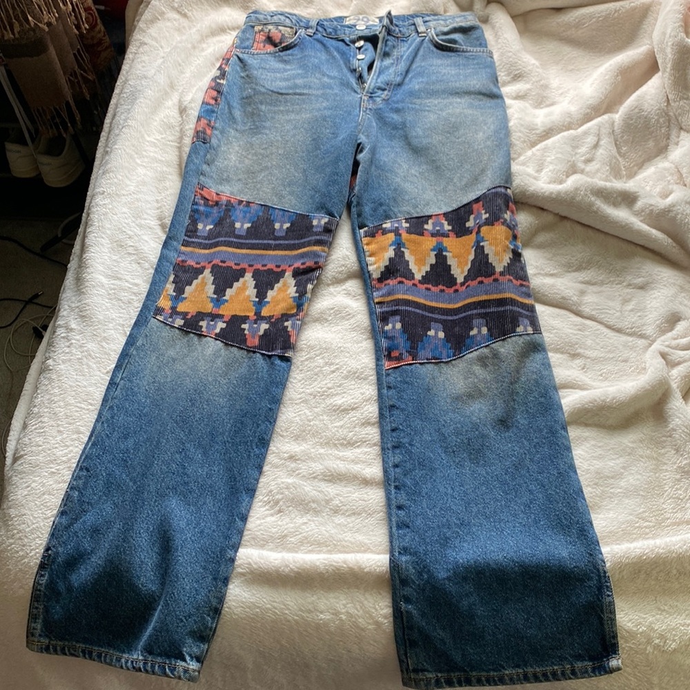 Pattern Jeans